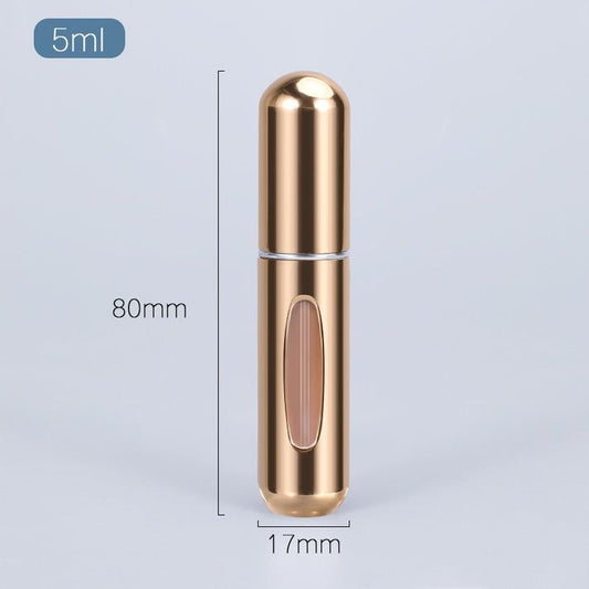 1\5\10pcs 5ml Multi Color Travel Friendly Mini Perfume Bottle with Spray Portable Refillable Bottle