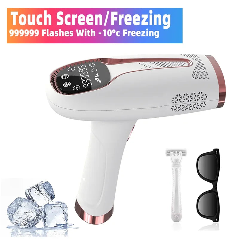 999999 Flashes IPL Laser Hair Removal Machine - Painless Permanent Epilator