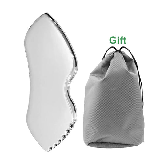 Guasha Massage for Face and Body Stainless Steel Massager