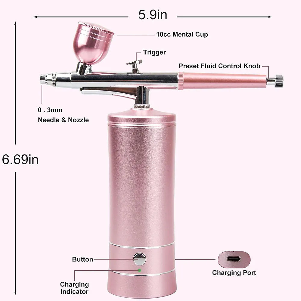 Wireless Airbrush With Compressor