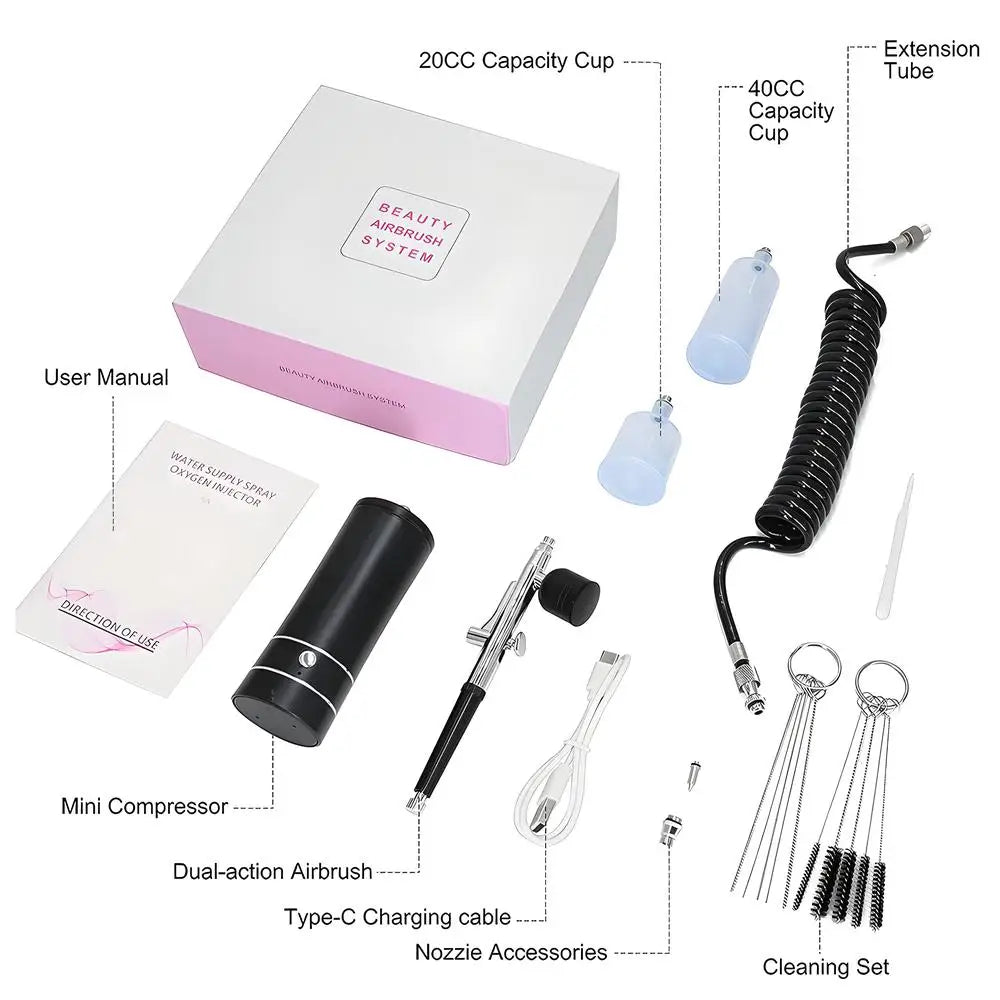 Wireless Airbrush With Compressor